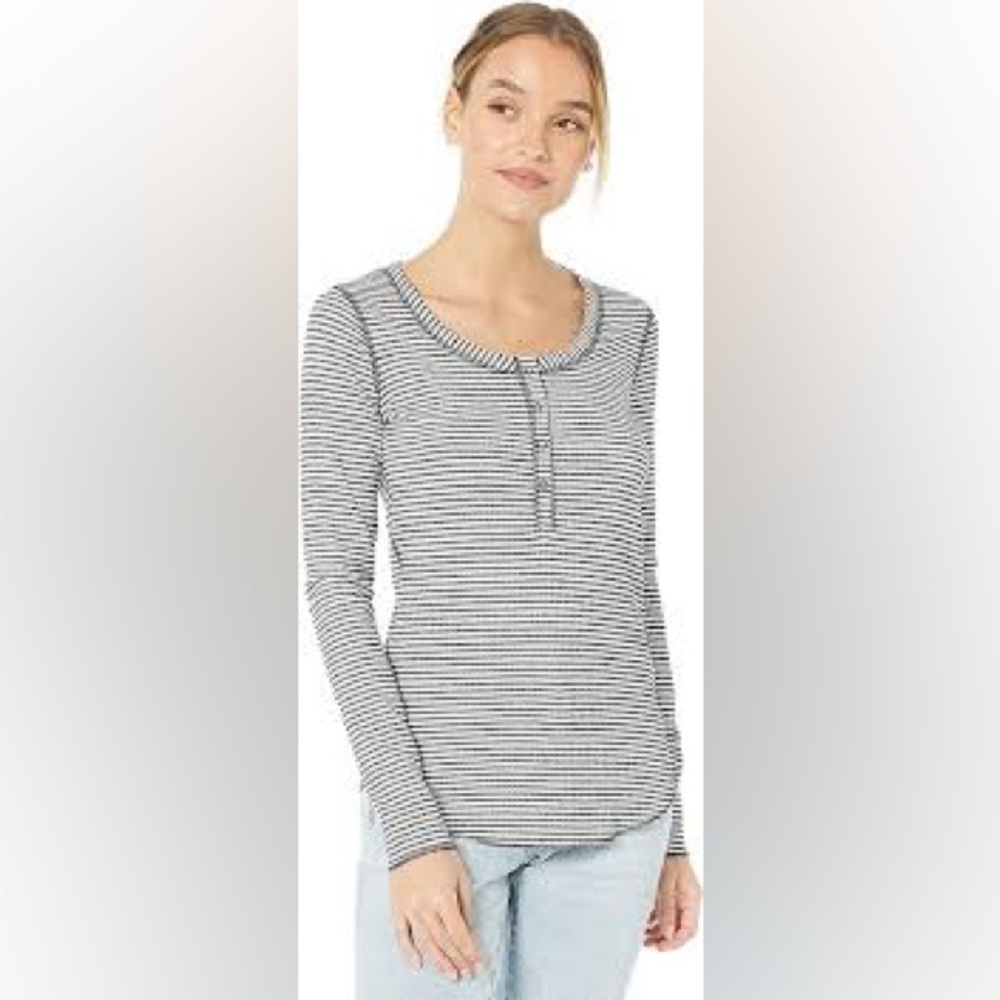 NSF Gray Long Sleeve Fitted Polo Shirt